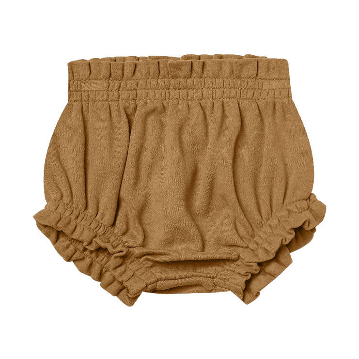 Quincy Mae Gathered Bloomer-Walnut