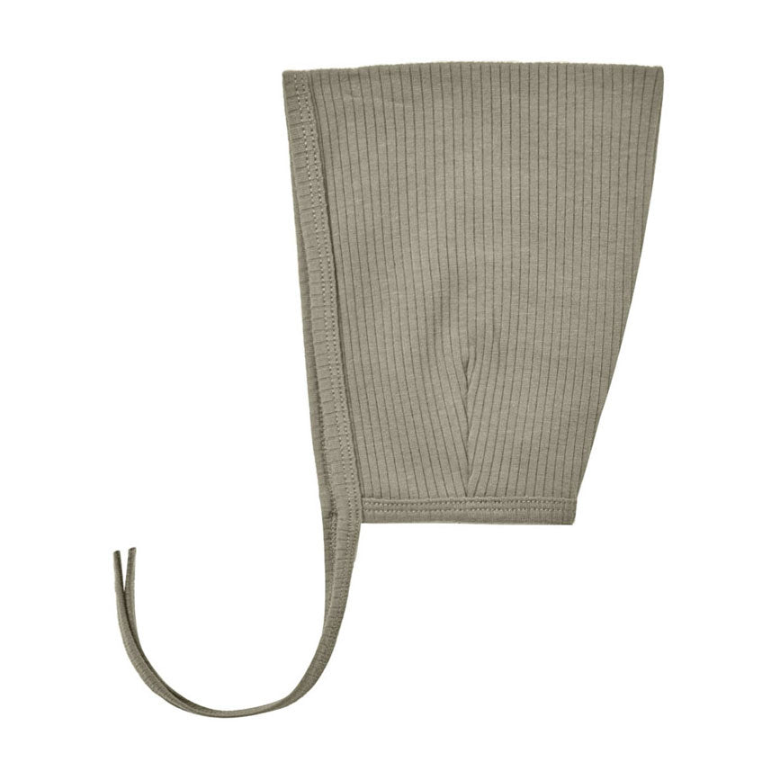 Quincy Mae Ribbed Pixie Bonnet | Fern
