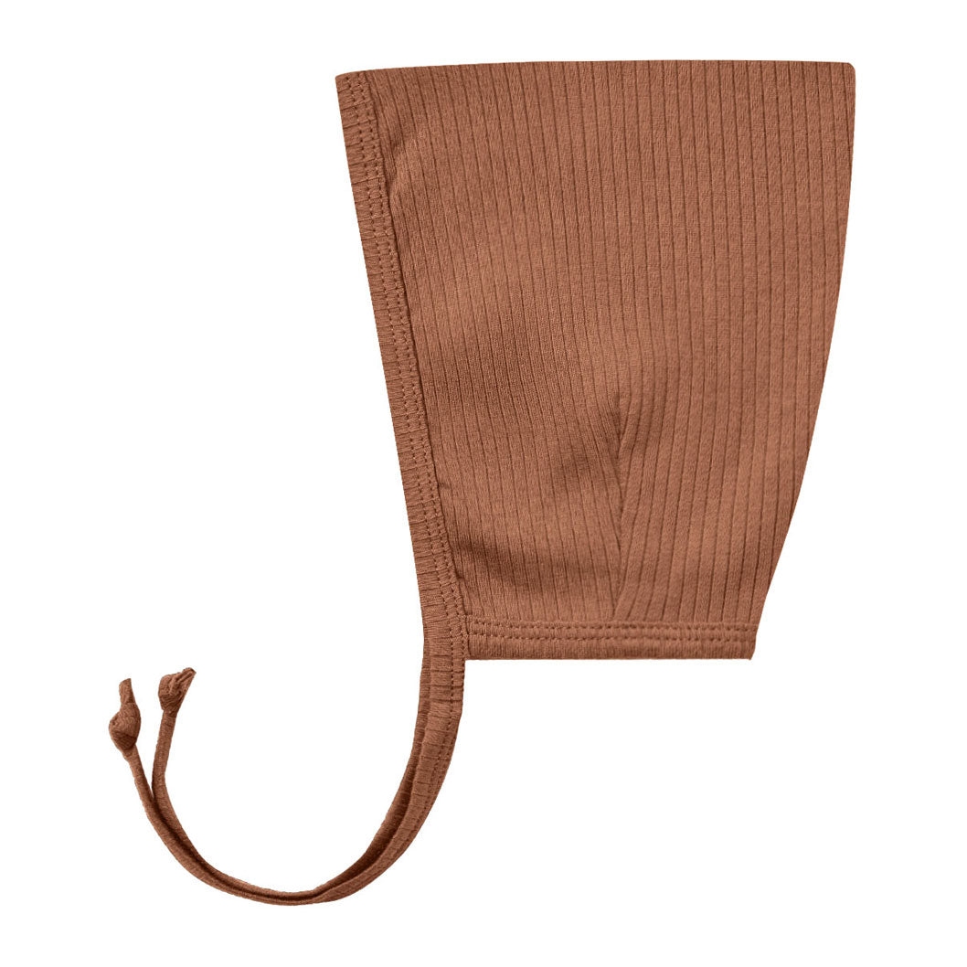 Quincy Mae  Clay Ribbed Pixie Bonnet
