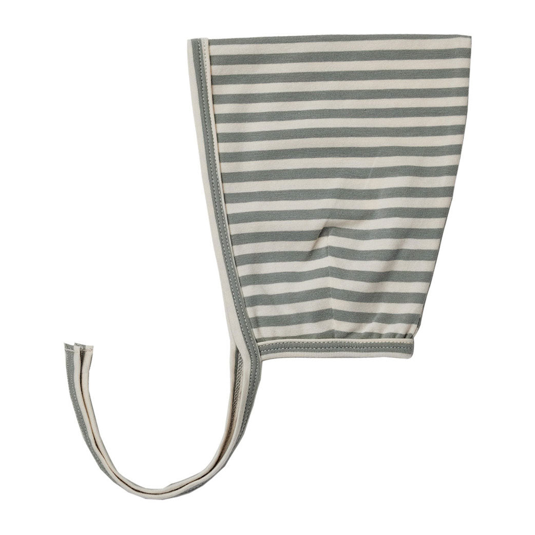 Quincy Mae Sea Green Stripe Pixie Bonnet