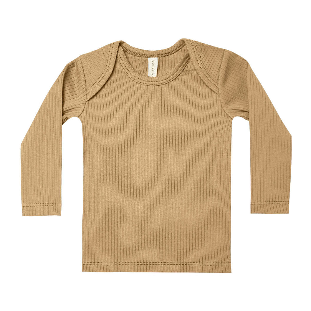 Quincy Mae  Honey Ribbed Lap Tee