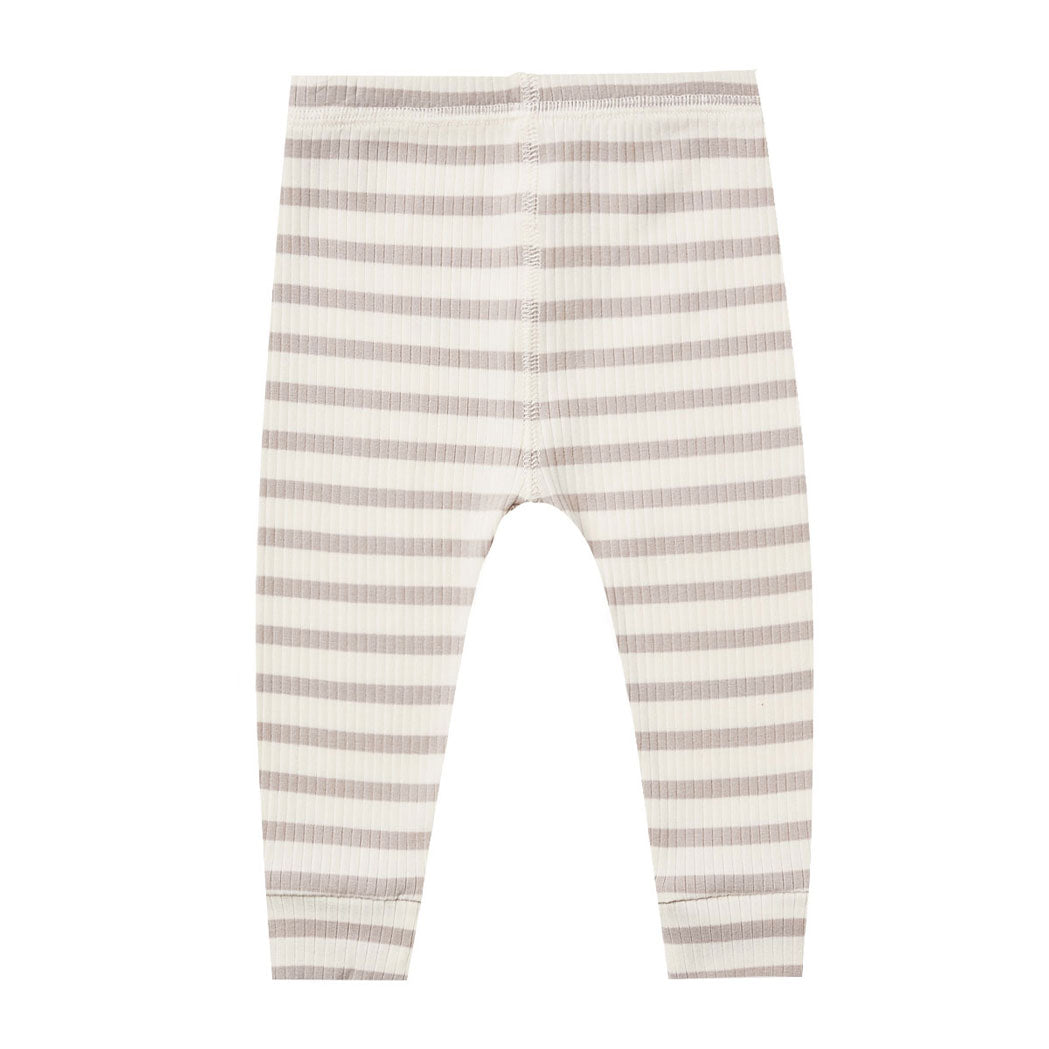 Quincy Mae  Ash Stripe Ribbed Legging