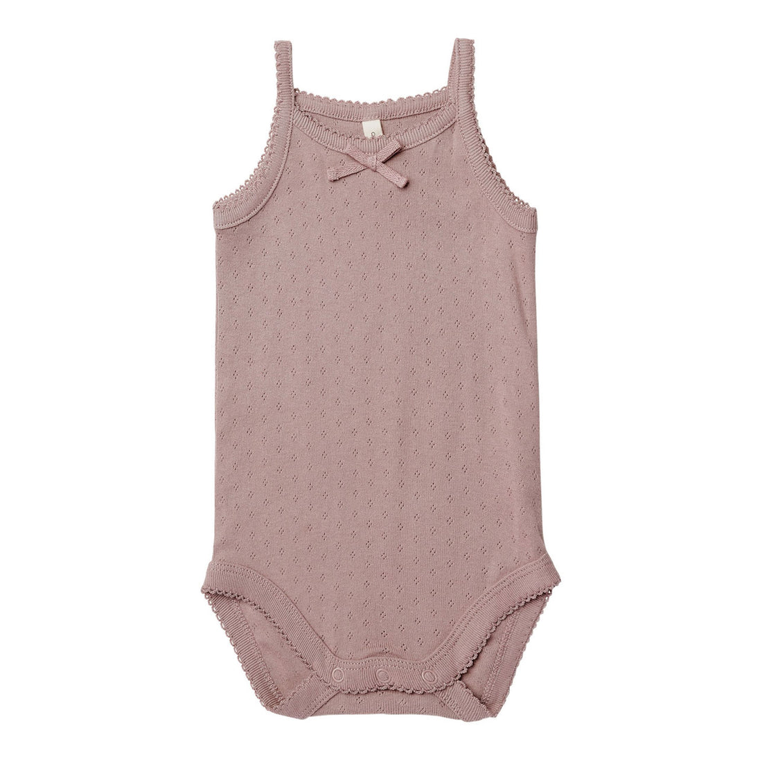Quincy Mae Pointelle Tank Bodysuit | Lilac