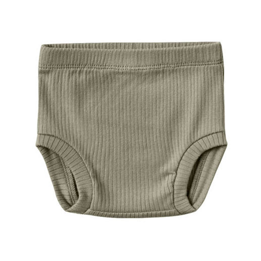 Quincy Mae Ribbed Bloomer | Fern