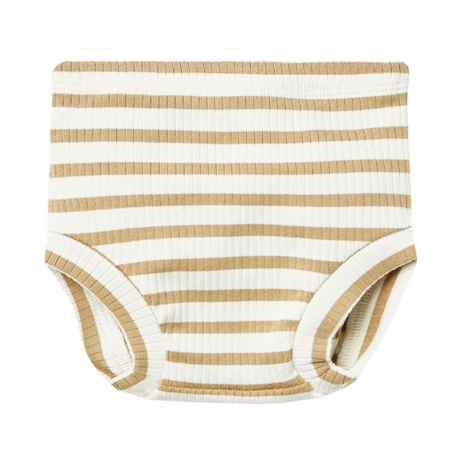 Quincy Mae  Honey Stripe Ribbed Bloomer