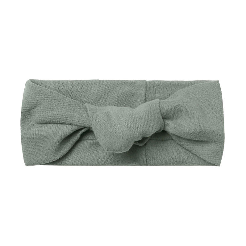 Quincy Mae Sea Green Knotted Headband