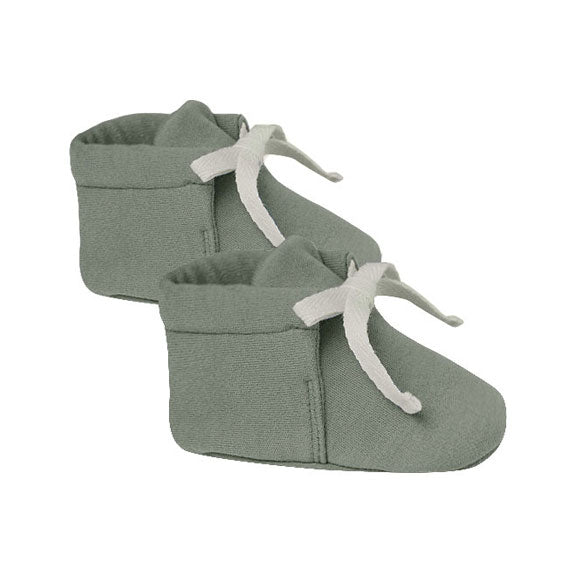 Quincy Mae Baby Booties-Basil