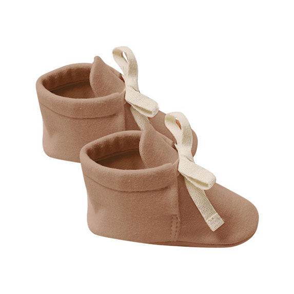 Quincy Mae Baby Booties | Clay