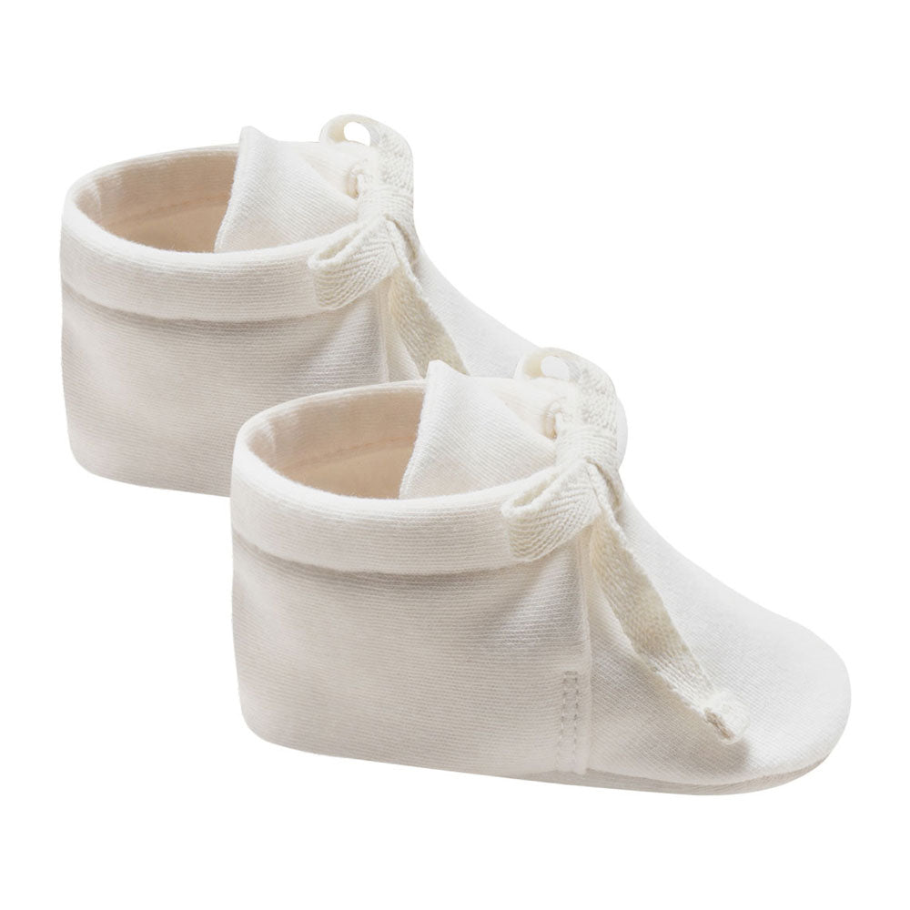 Quincy Mae Baby Booties | Ivory