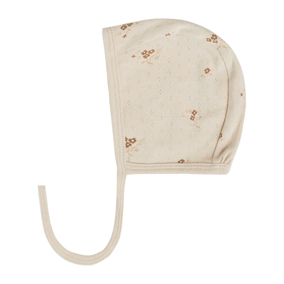 Quincy Mae Baby Bonnet | Ditsy Clay