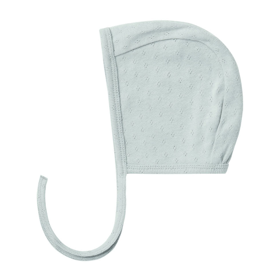 Quincy Mae Pointelle Baby Bonnet | Sky