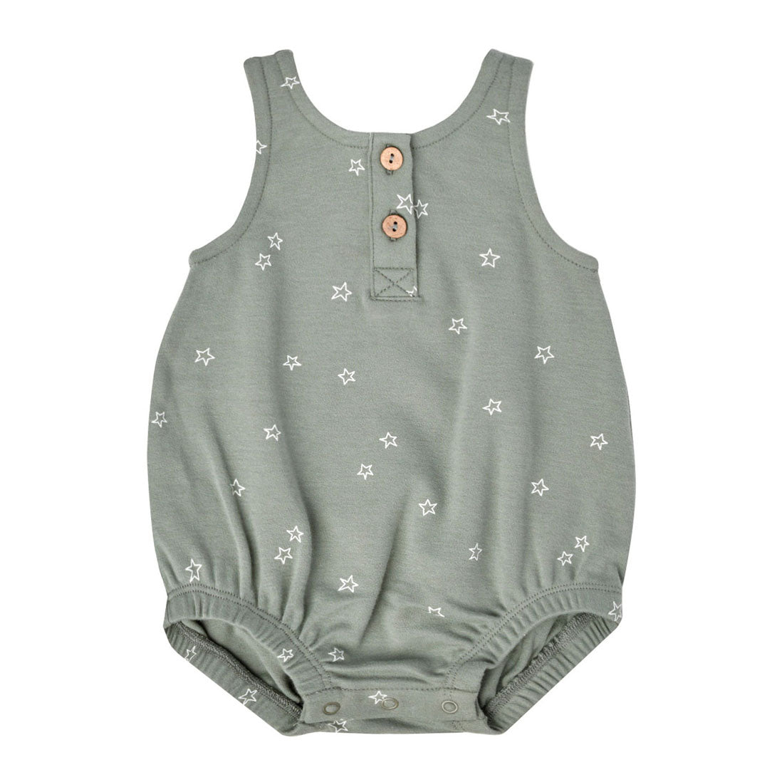 Quincy Mae Stars Sleeveless Bubble Romper
