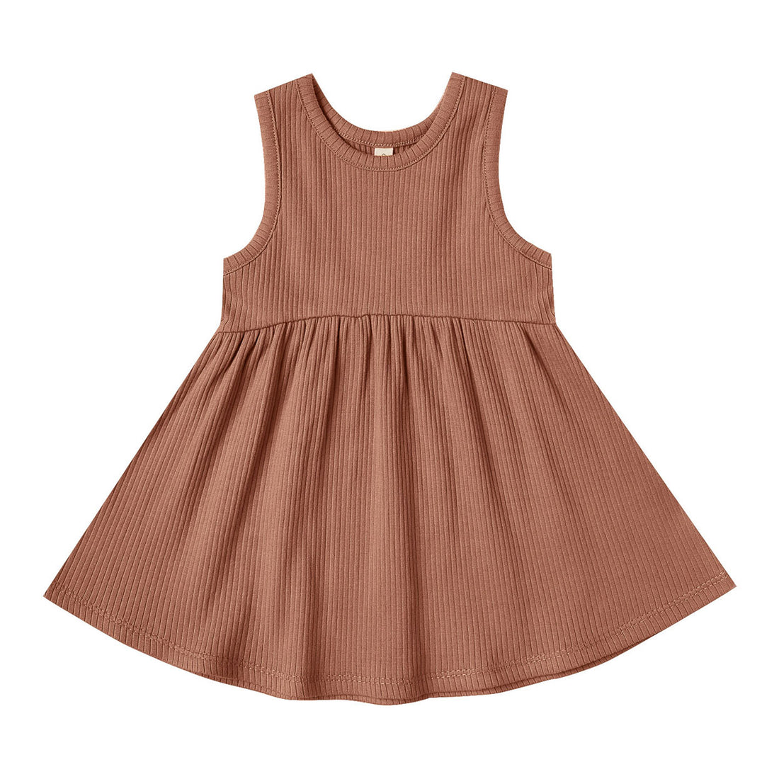 Quincy Mae Ribbed Tank Dress | Amber