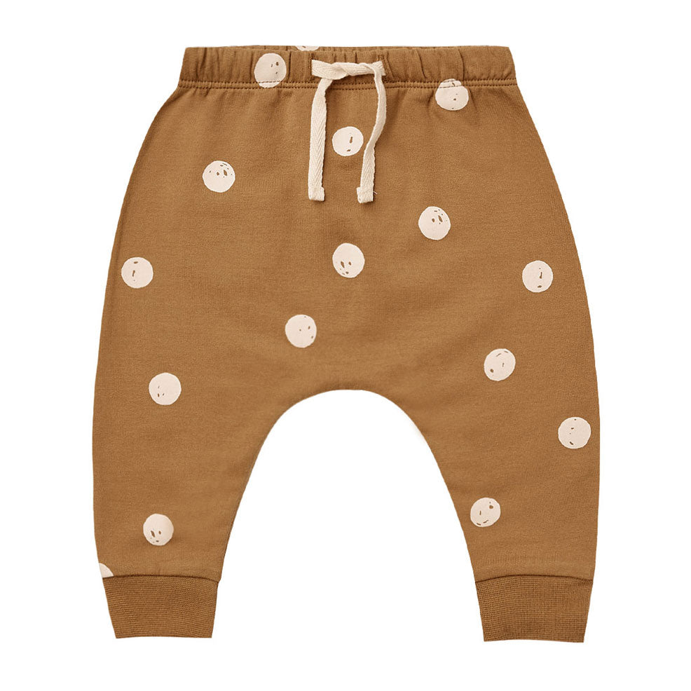 Quincy Mae  Polka-Dot Fleece Sweatpant