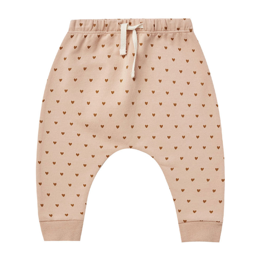 Quincy Mae  Hearts Fleece Sweatpant