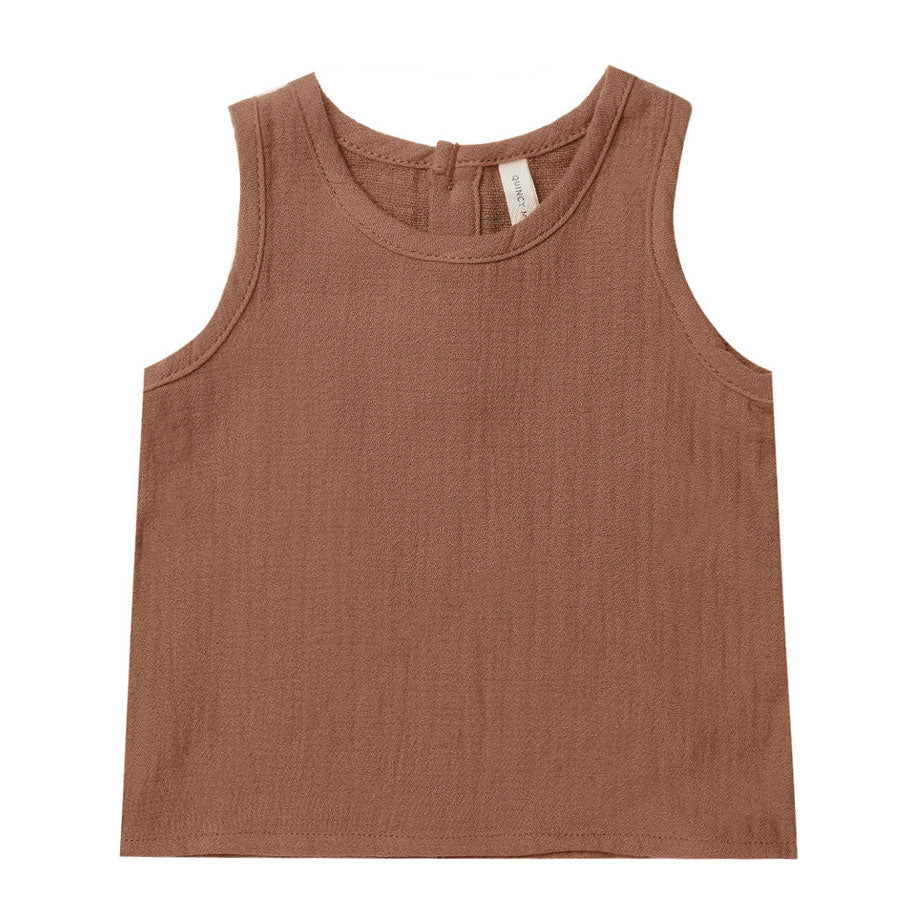 Quincy Mae Sienna Woven Tank