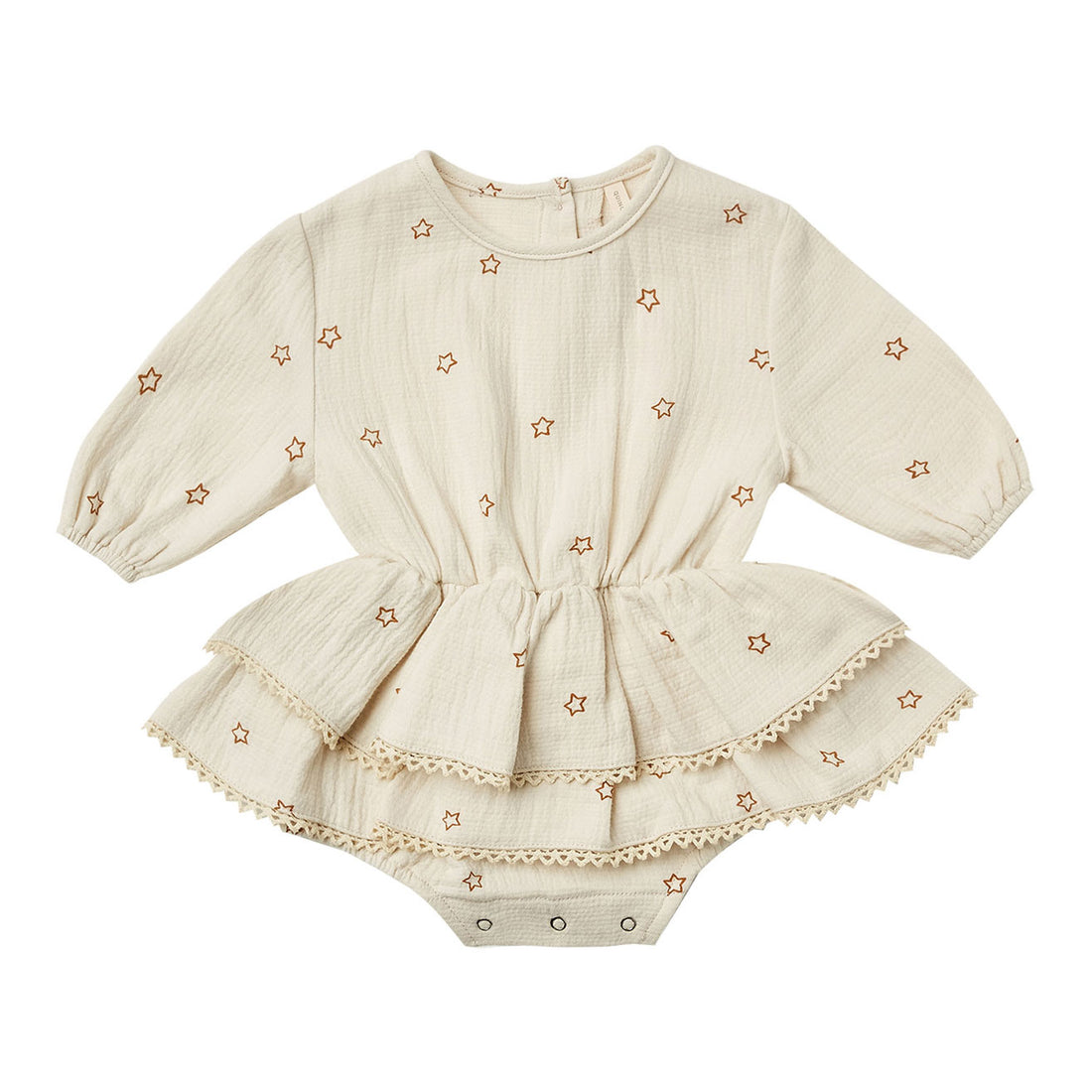 Quincy Mae Rosie Romper-Stars