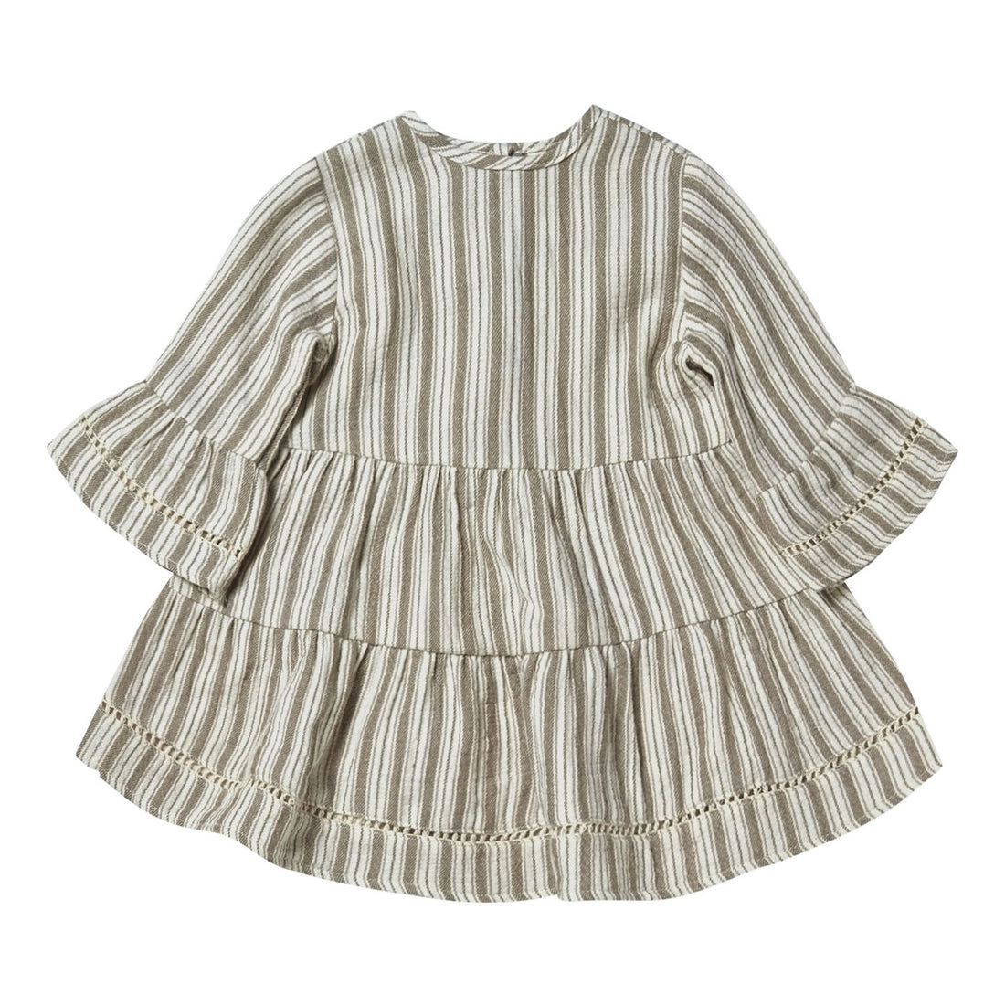 Quincy Mae Belle Dress | Fern Stripe