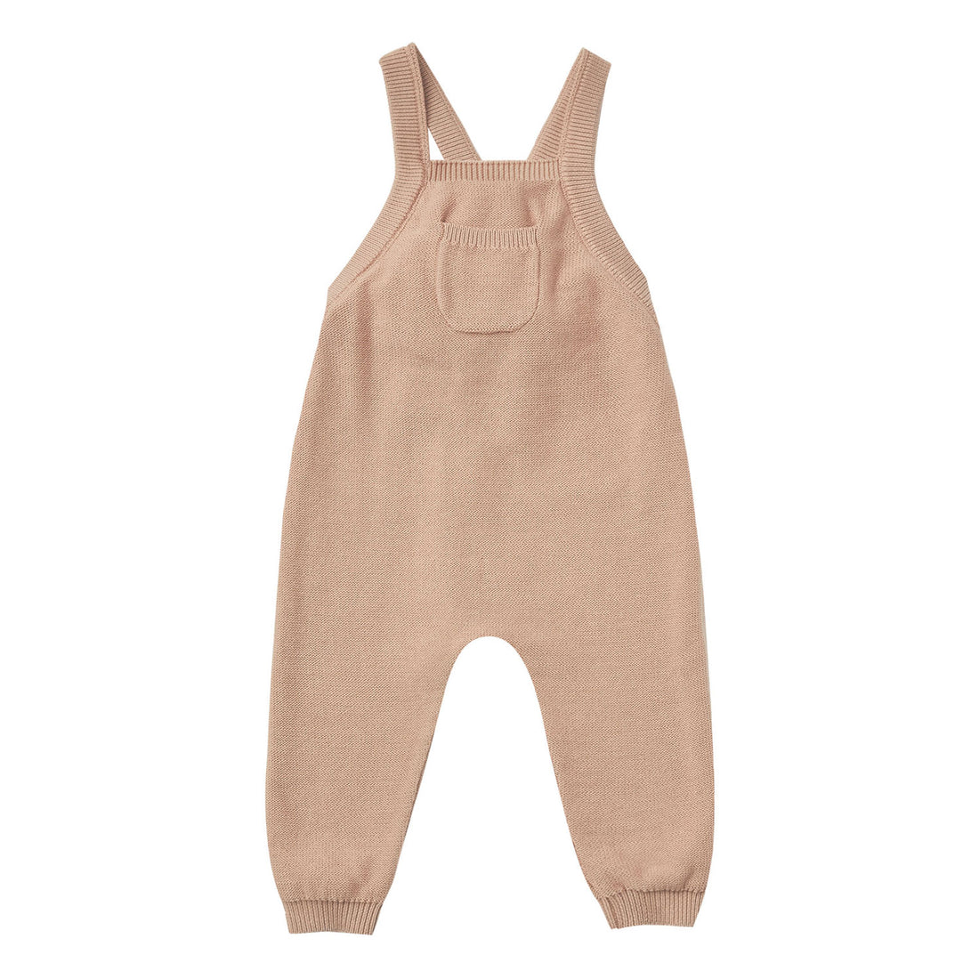 Quincy Mae Knit Overalls-Petal