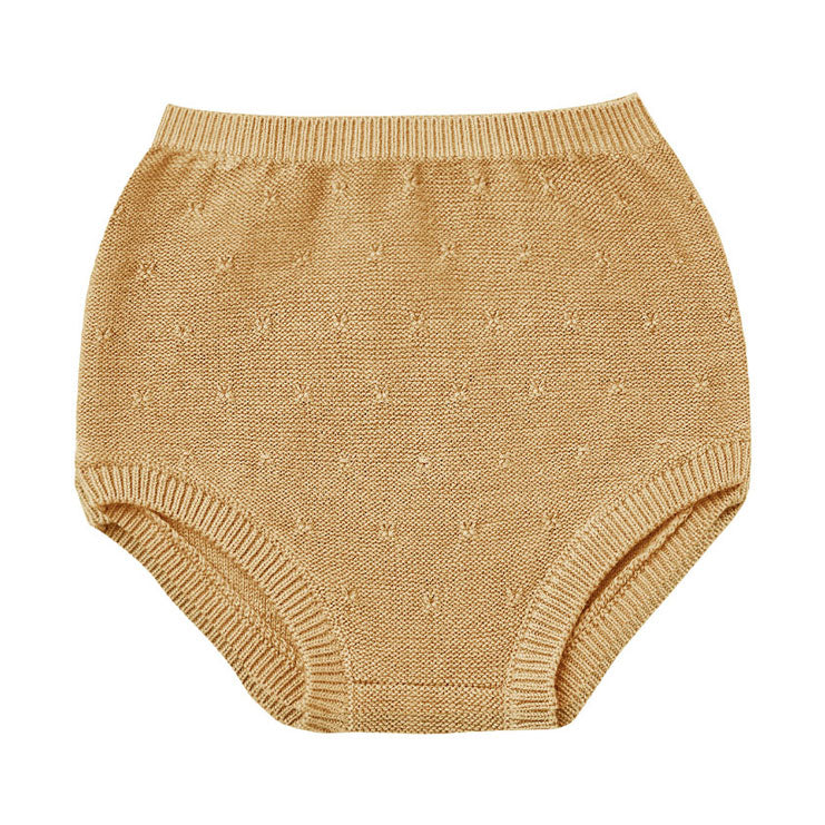 Quincy Mae Knit Bloomers-Honey