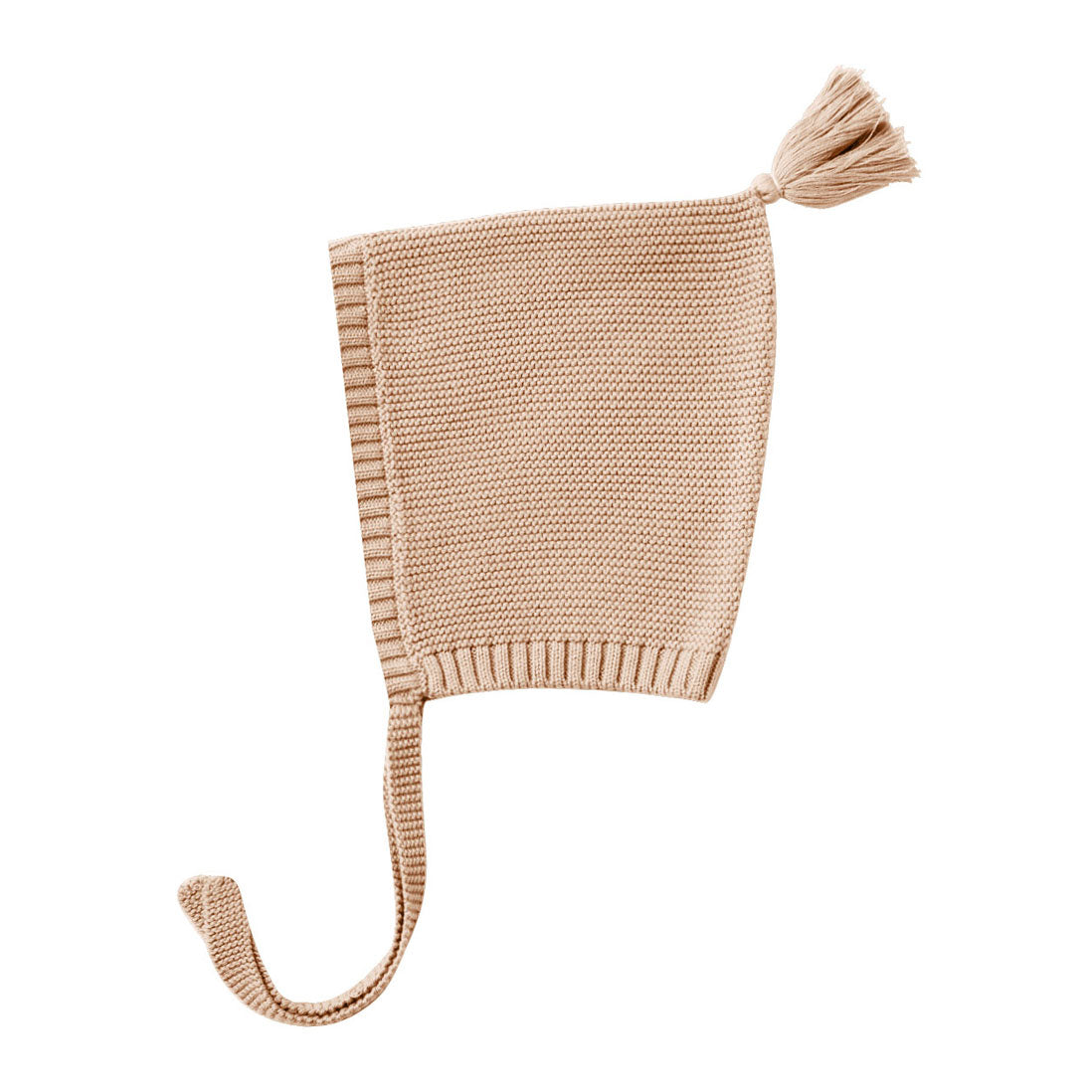 Quincy Mae Knit Pixie Bonnet-Petal