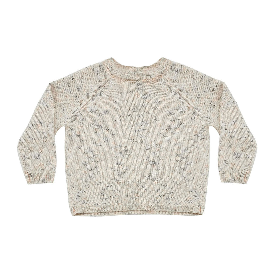 Quincy Mae Speckled Knit Sweater | Natural