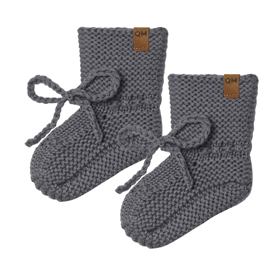 Quincy Mae  Dark Sea Knit Booties