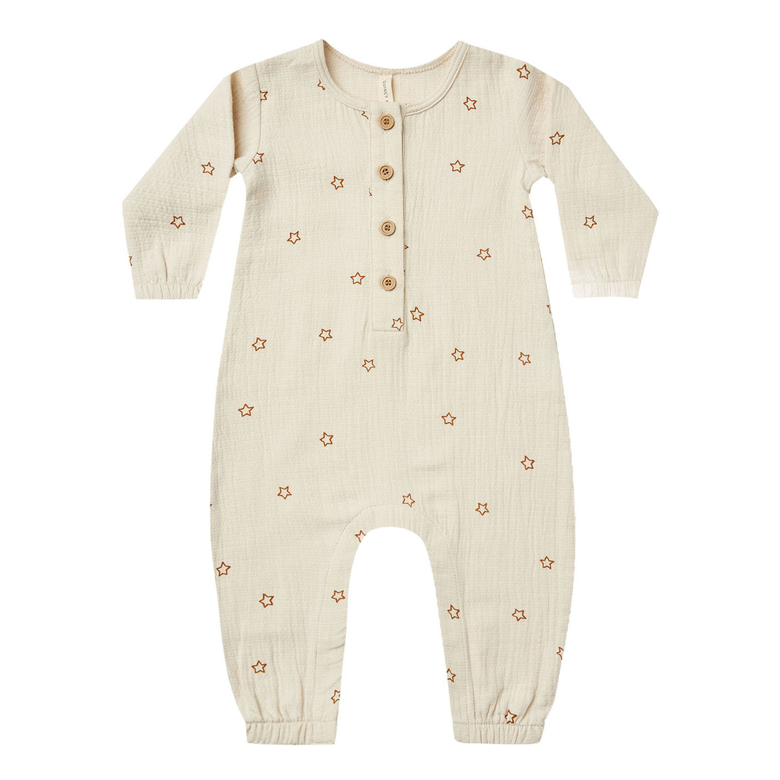 Quincy Mae Woven Jumpsuit-Stars