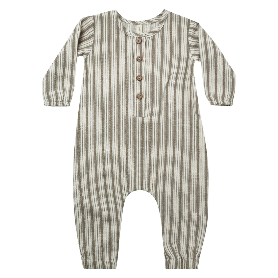 Quincy Mae Woven Jumpsuit | Fern Stripe