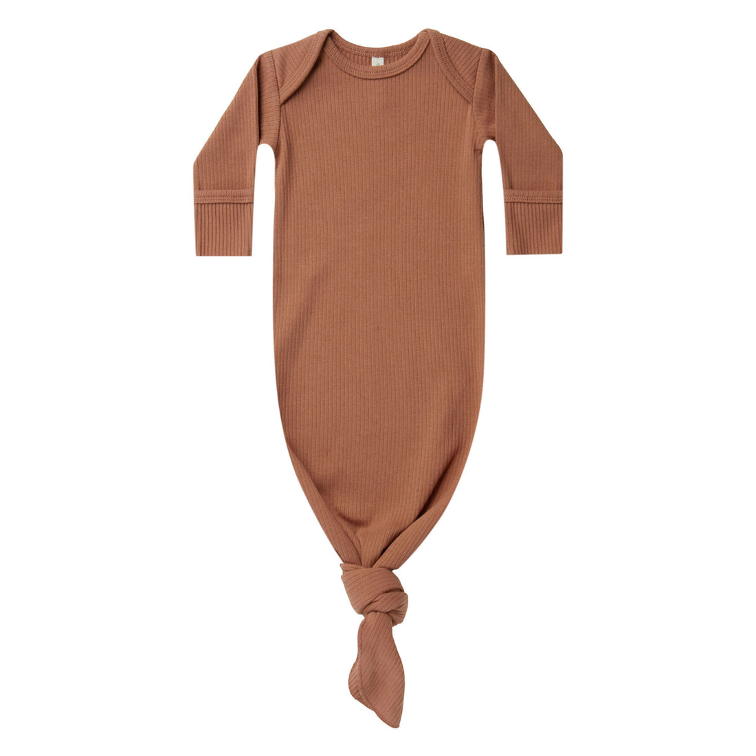 Quincy Mae Knotted Baby Gown | Amber