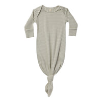 Quincy Mae Knotted Baby Gown | Fern