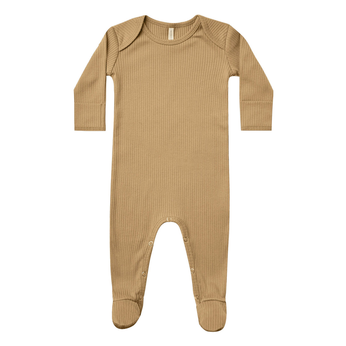 Quincy Mae  Honey Ribbed Footie