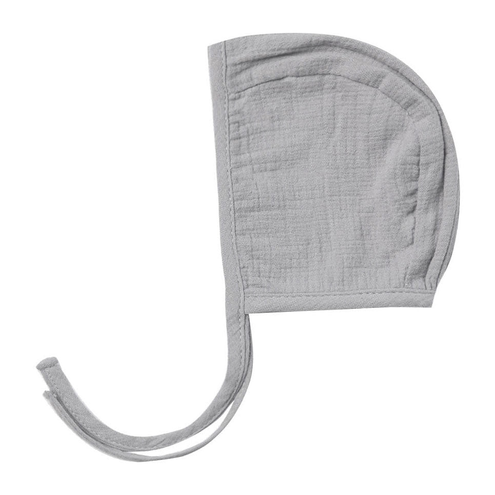 Quincy Mae Periwinkle Woven Baby Bonnet