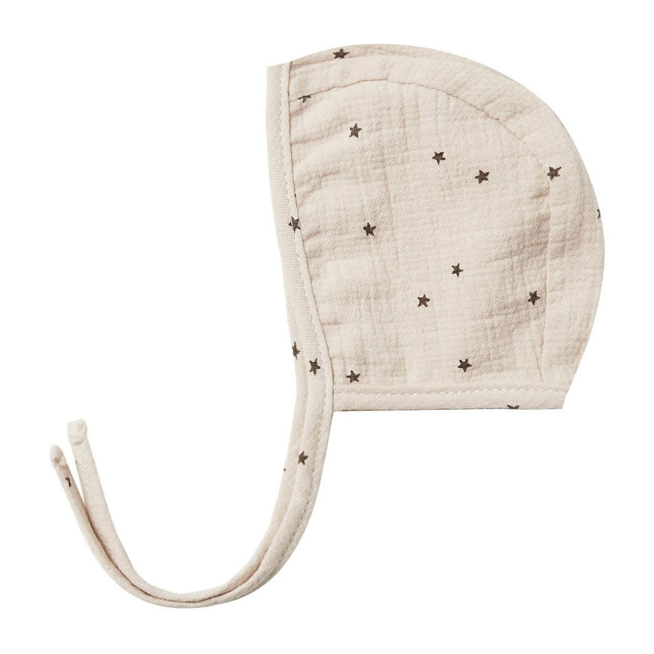 Quincy Mae Natural Woven Baby Bonnet