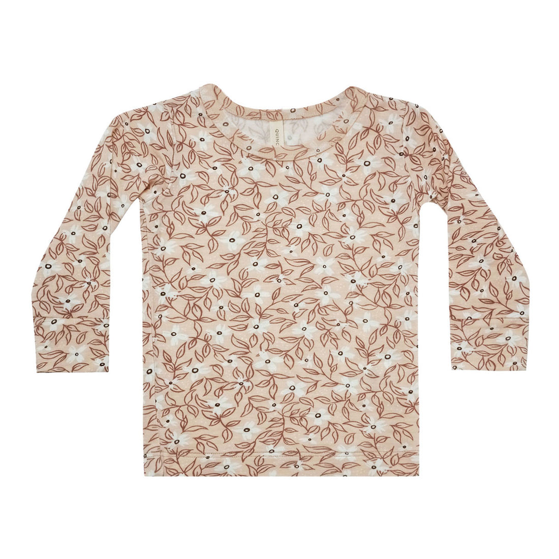 Quincy Mae Bamboo Long Sleeve Tee | Blossom