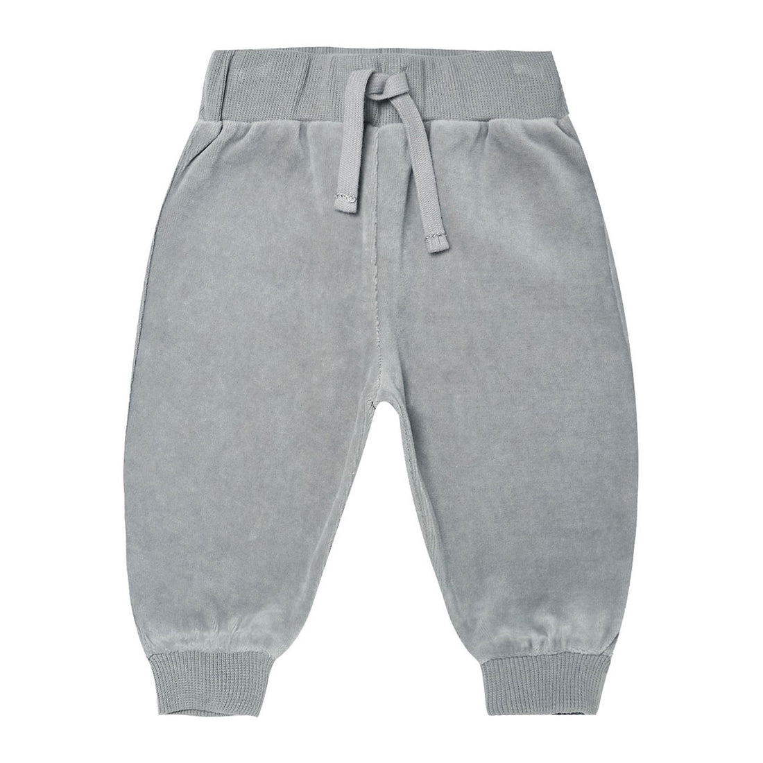 Quincy Mae Relaxed Sweatpants-Dusty Blue