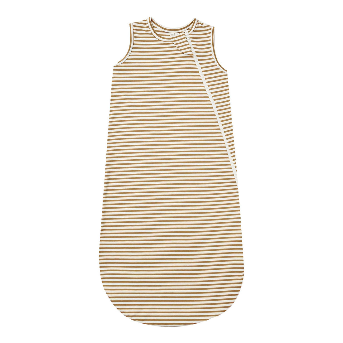 Quincy Mae Jersey Sleep Bag-Walnut Stripe