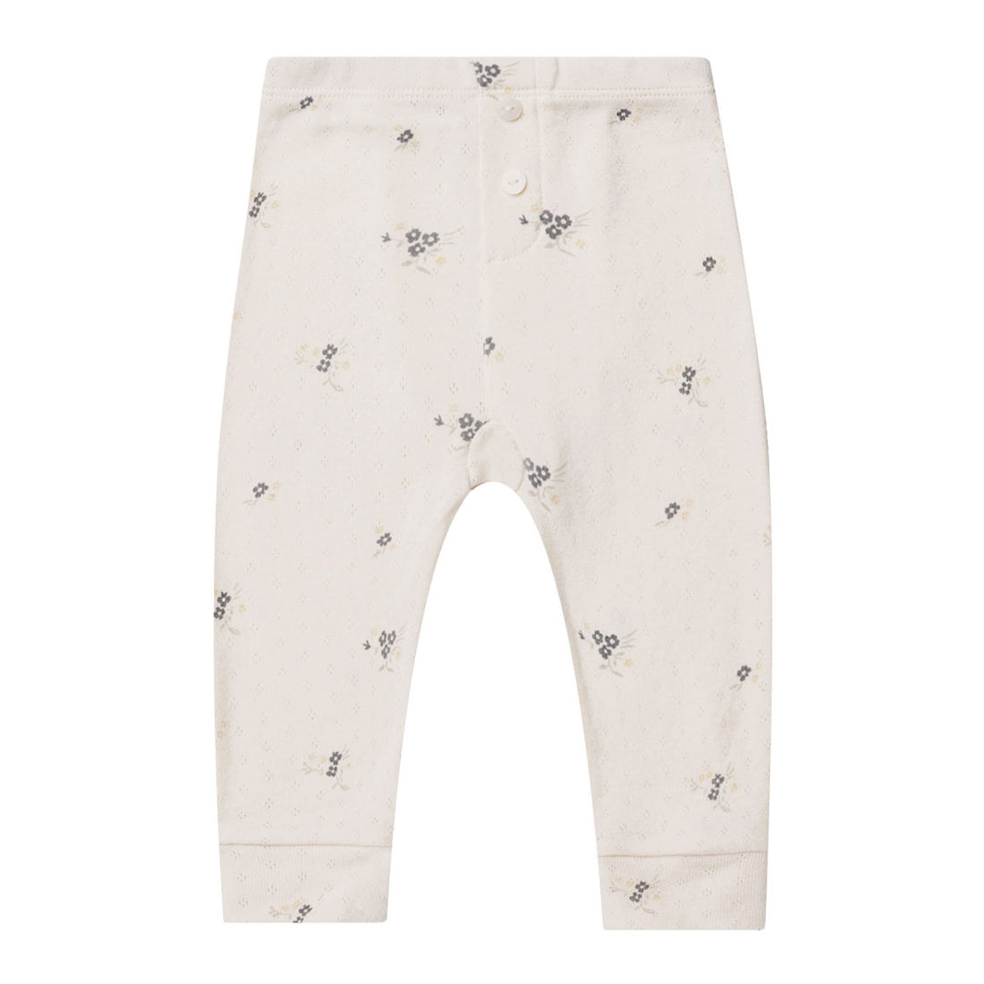 Quincy Mae Pointelle Legging | Ditsy Ocean