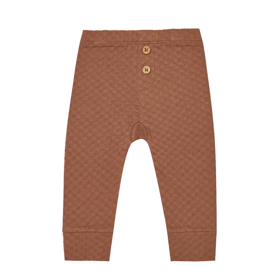 Quincy Mae  Clay Pointelle Legging