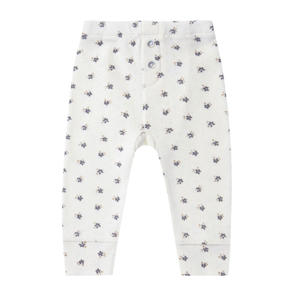 Quincy Mae Pointelle Leggings | Ivory