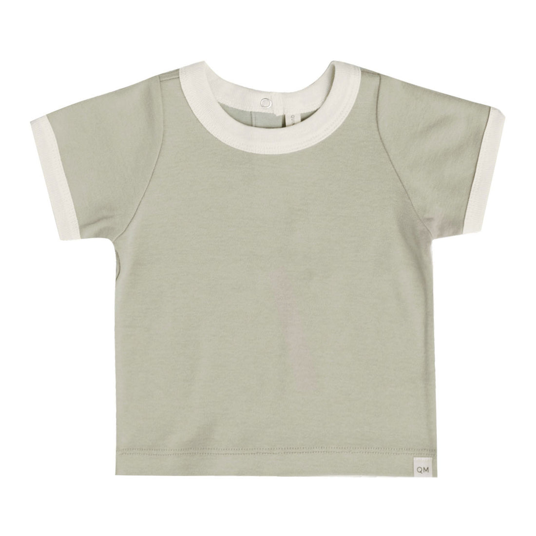 Quincy Mae Ringer Tee | Pistachio