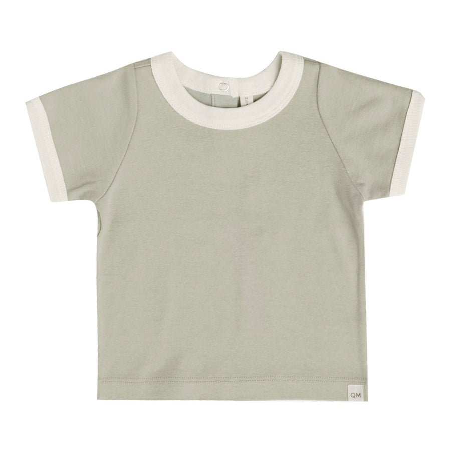 Quincy Mae Ringer Tee | Pistachio