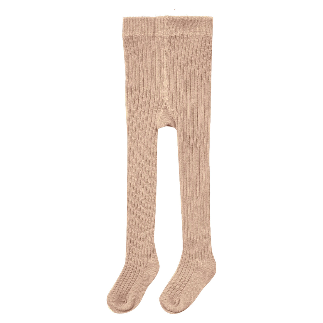 Quincy Mae Solid Ribbed Tights-Petal