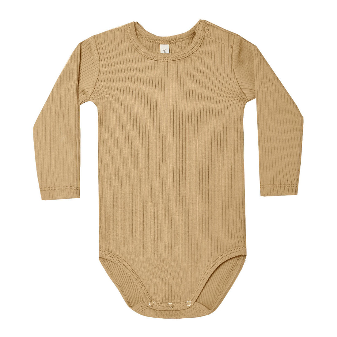 Quincy Mae  Honey Ribbed Longsleeve Bodysuit