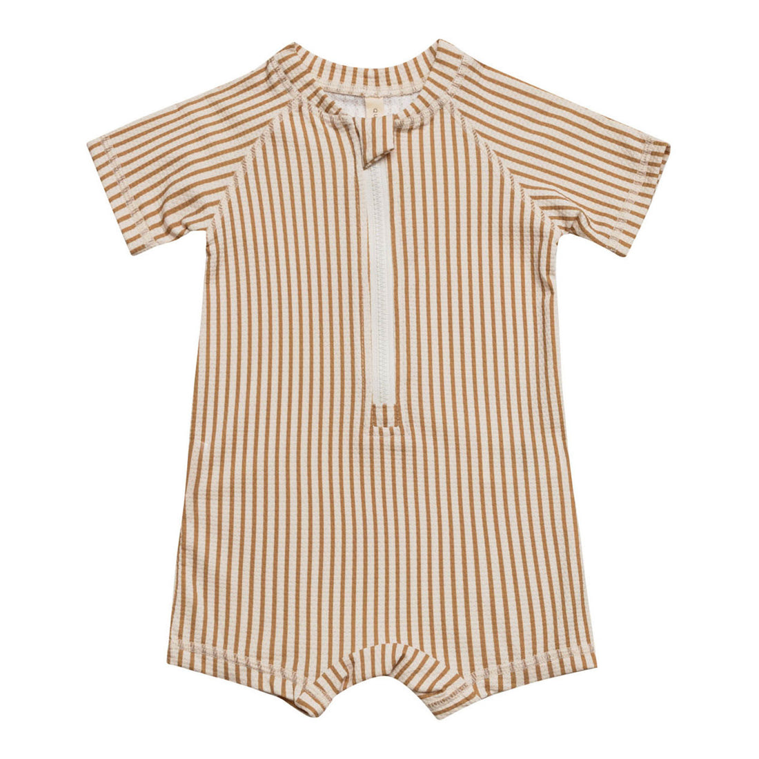 Quincy Mae One Piece Boys Rashguard | Micro Stripe