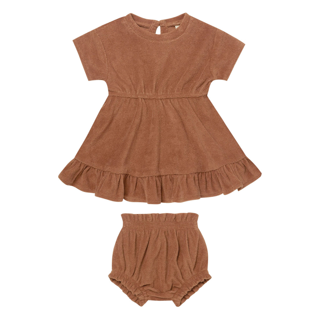 Quincy Mae Terry Dress Set | Amber