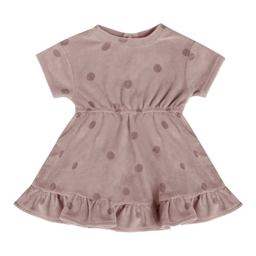 Quincy Mae Terry Dress Set | Dots
