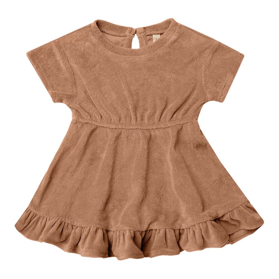Quincy Mae Terry Dress Set | Clay