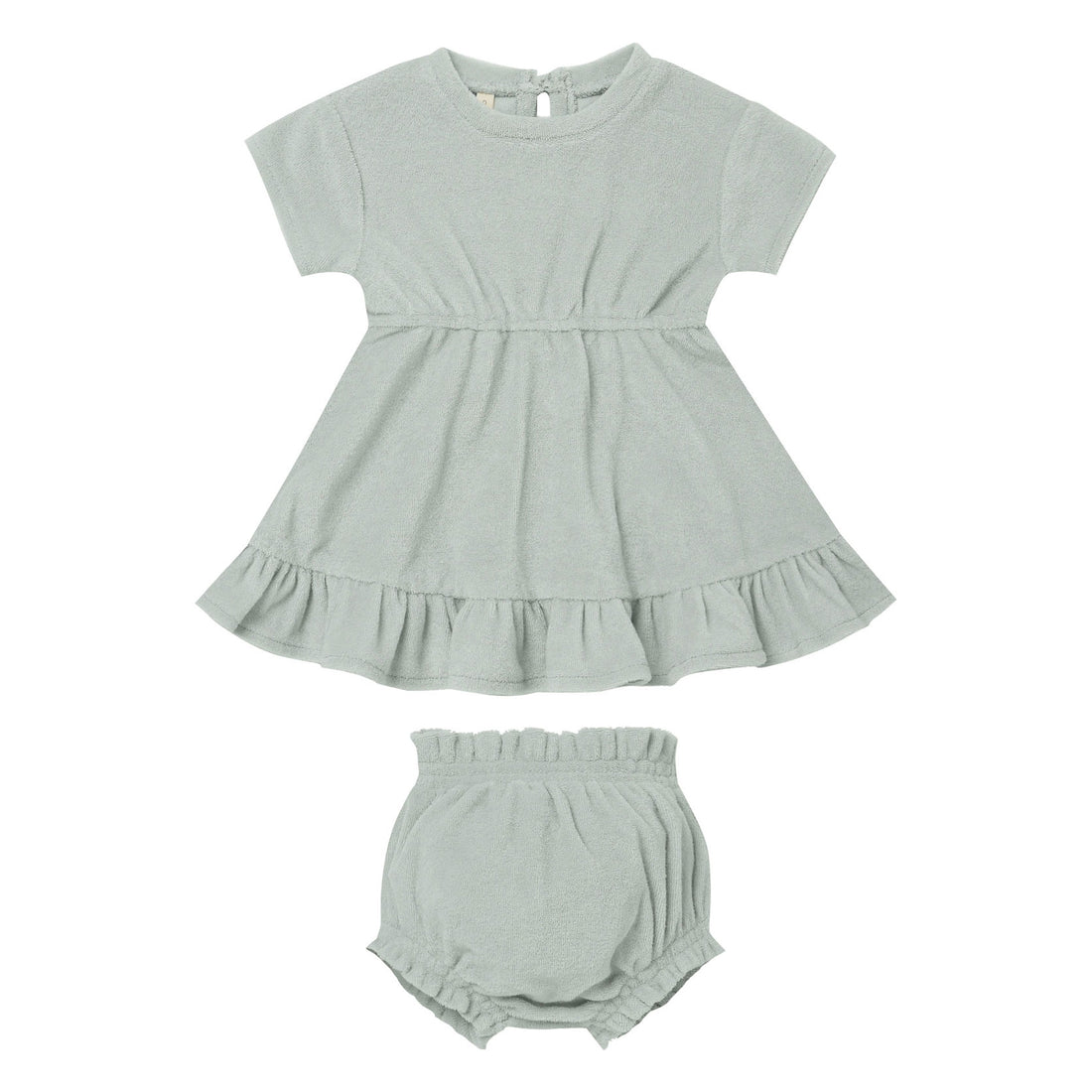 Quincy Mae Terry Dress Set | Sky