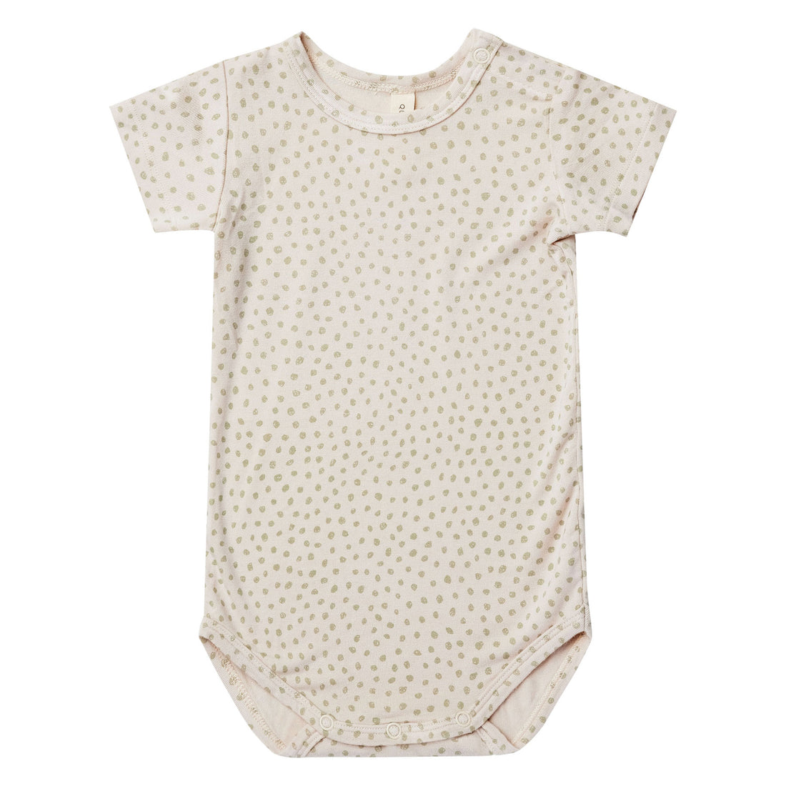 Quincy Mae Bamboo Short Sleeve Bodysuit | Speckles